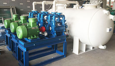 美觀大方，經(jīng)久耐用，環(huán)保的PPH水環(huán)真空機(jī)組，新安江工業(yè)泵出品